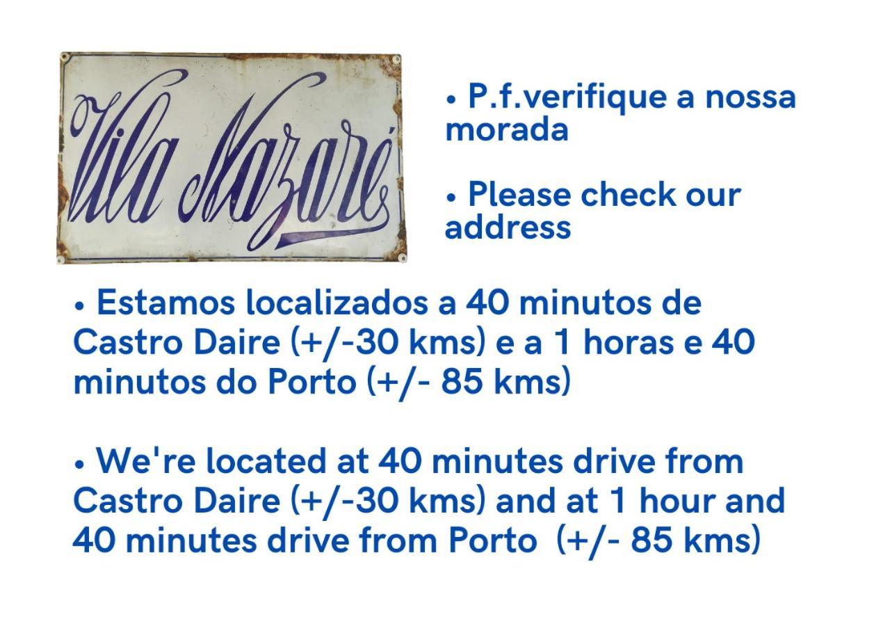 Vila Nazare Bed & Breakfast Castro Daire Eksteriør bilde